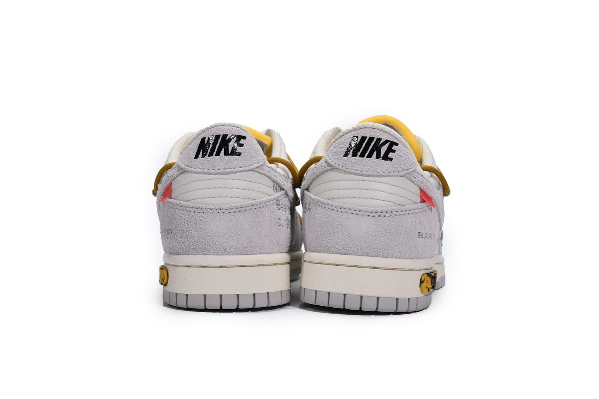 OFF WHITE x Nike Dunk SB Low The 50 NO.37 DJ0950-105