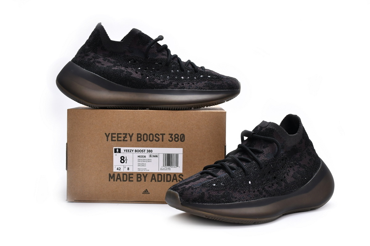 adidas Yeezy Boost 380 Reflective Onyx H02536