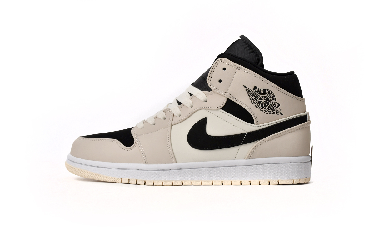Jordan 1 Mid Barely Orange Light Violet (Women's) BQ6472-800
