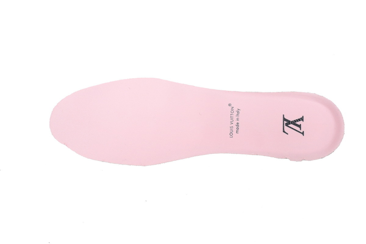 Louis Vuitton Skate Sneaker Black Cream Pink