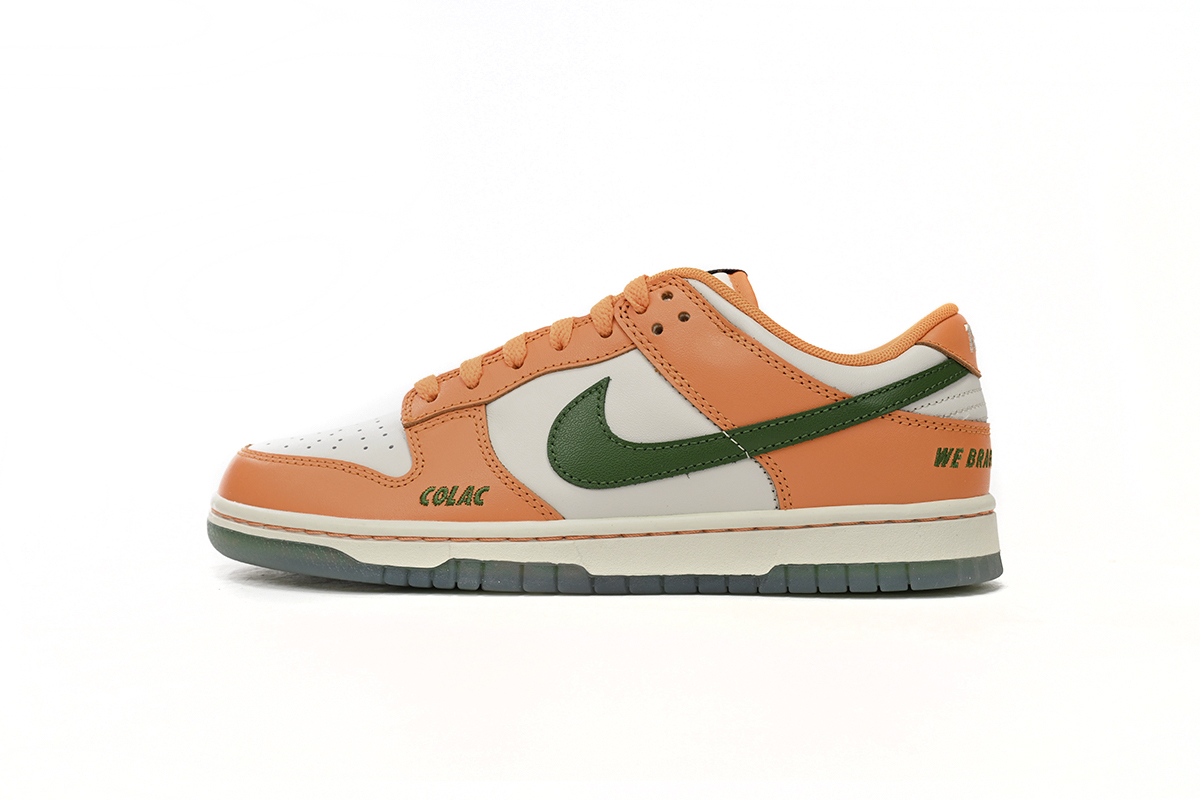 Nike Dunk Low White Orange DR6188-800