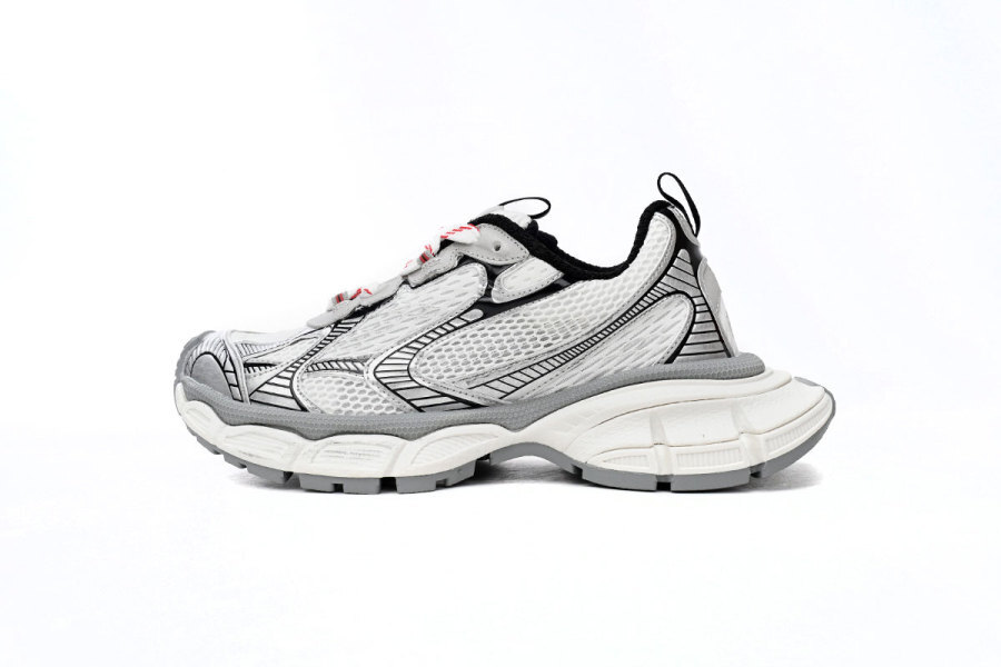 Balenciaga 3XL Sneaker in Red Grey 734733 W2RB5 2801