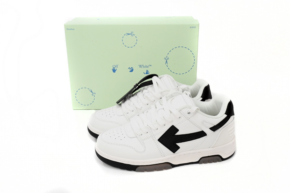OFF-WHITE Out Of Office White Black OMIA189 C99LEA00 40110