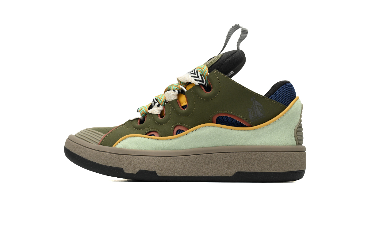 LANVIN White Ladies Brown Green