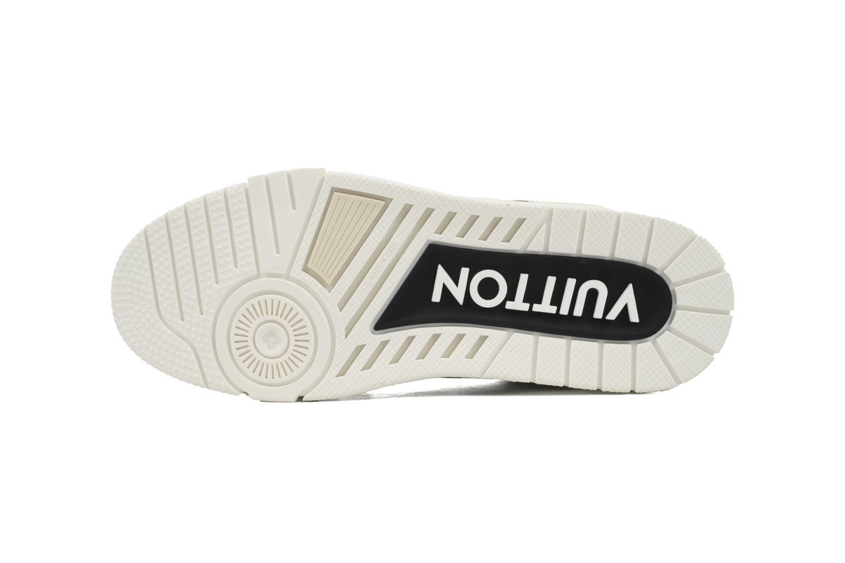 Louis Vuitton Trainer Cream Black