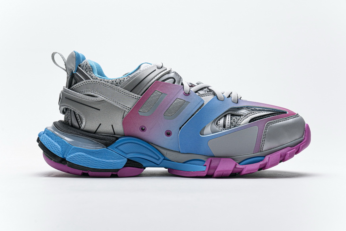 Balenciaga Track Tess S Blue Pink Silver 542436 W1GC1 4051