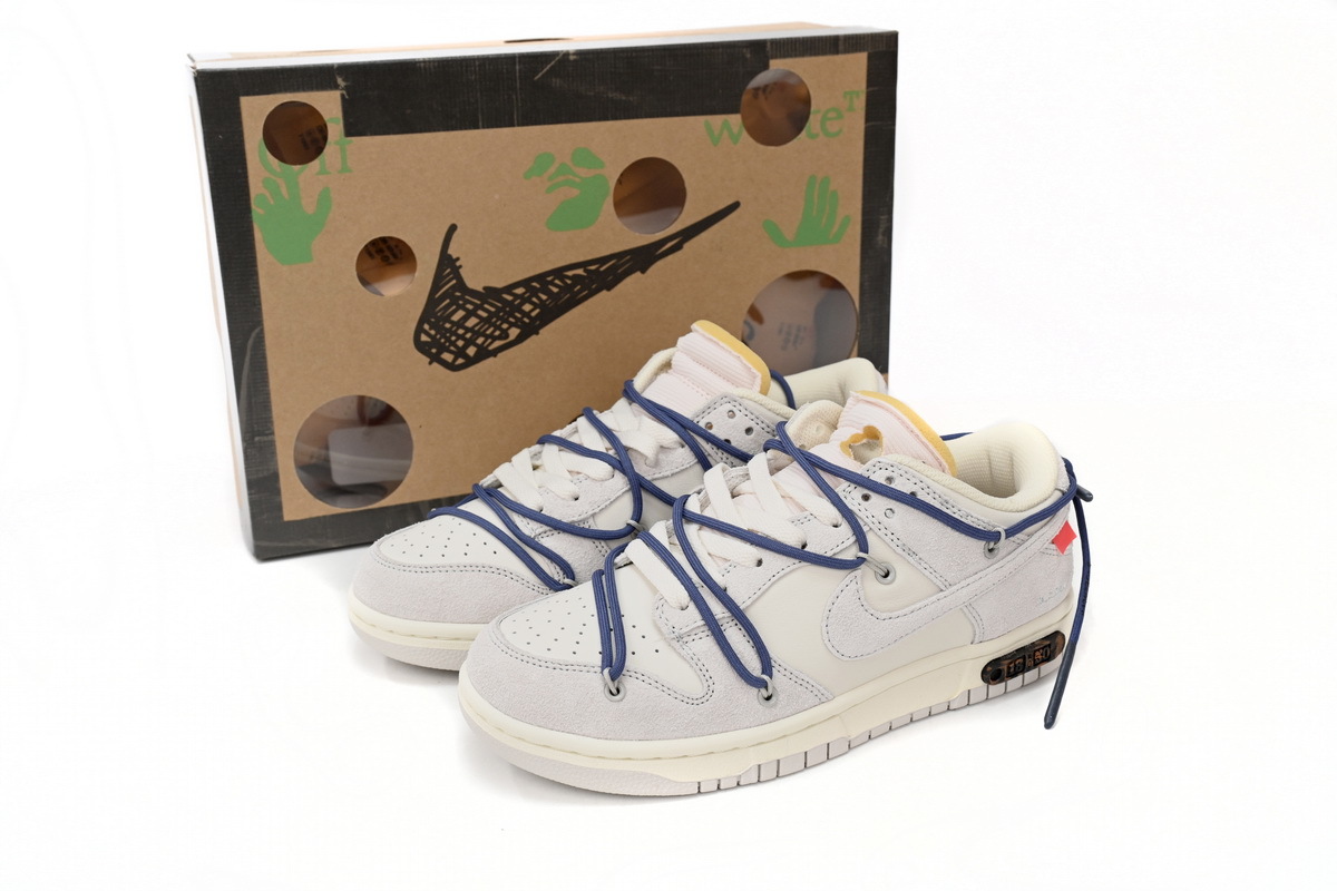 OFF WHITE x Nike Dunk SB Low The 50 NO.18 DJ0950-112
