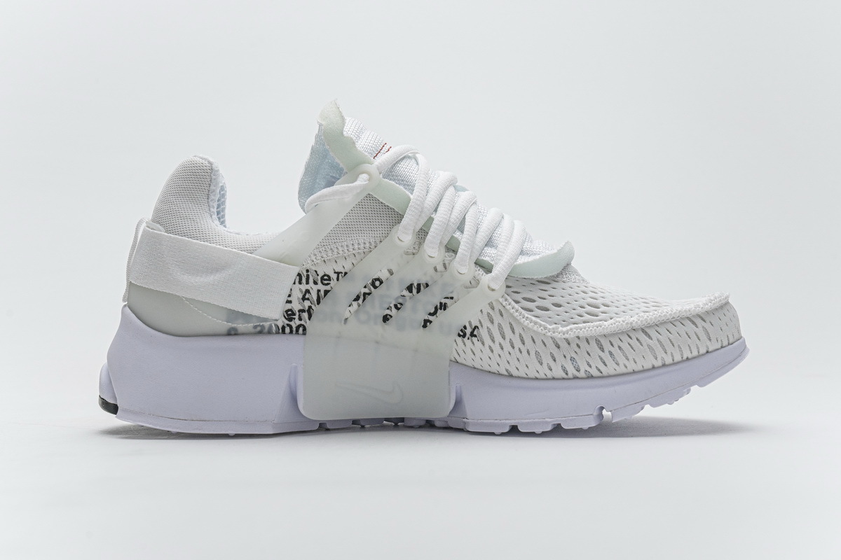 OFF-WHITE x Nike Air Presto White Sneaker AA3830-100