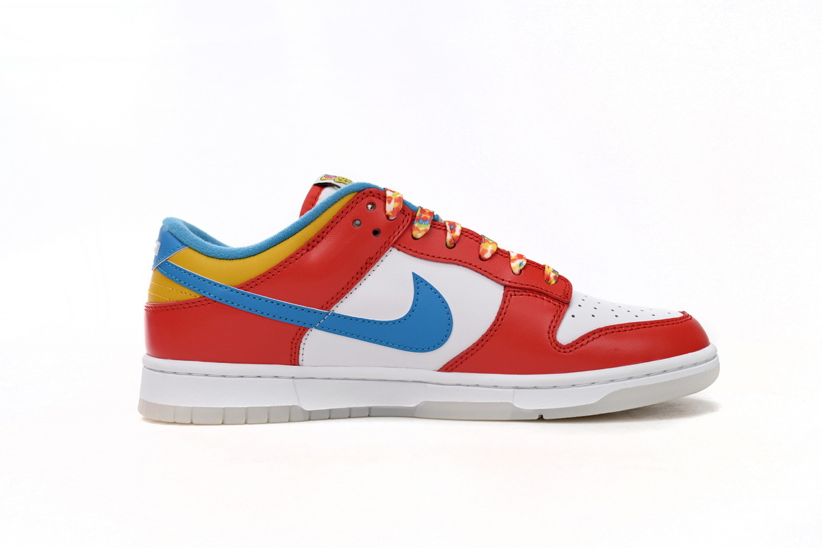 Nike Dunk Low White Red And Blue DH8009-600