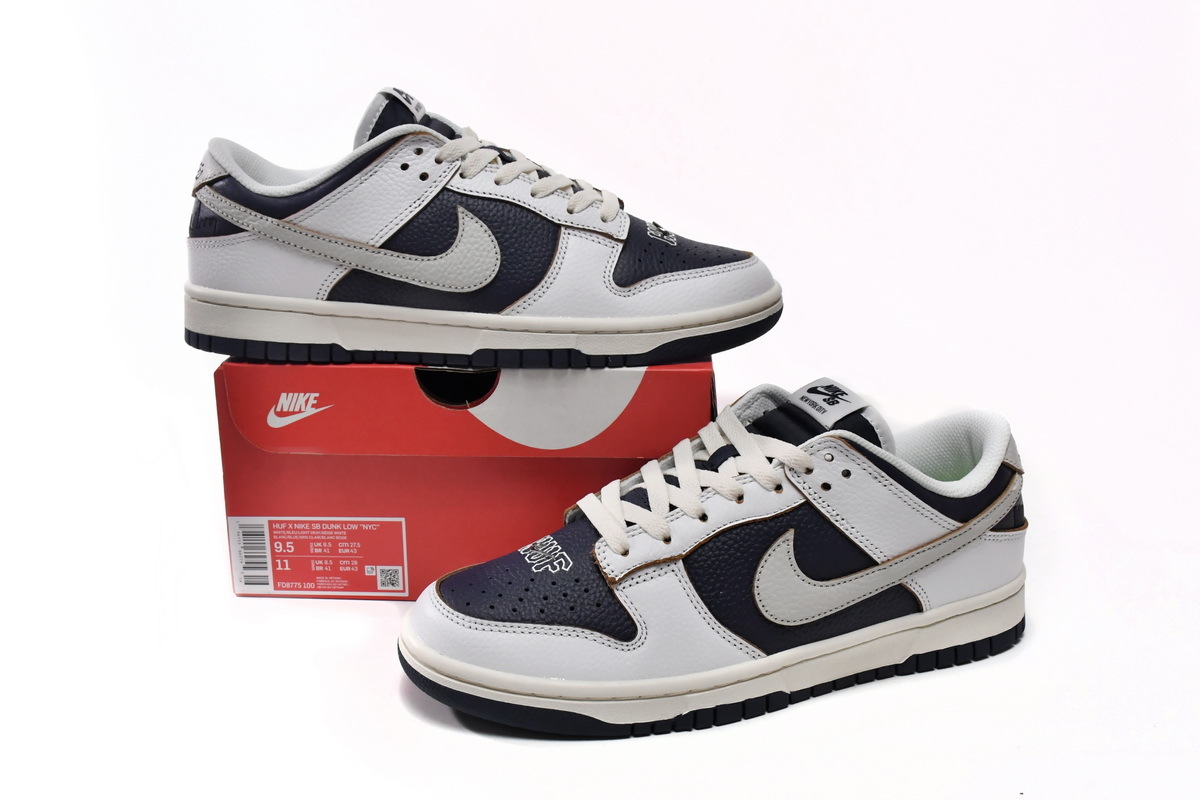 HUF x Nike SB Dunk Low NYC FD8775-100