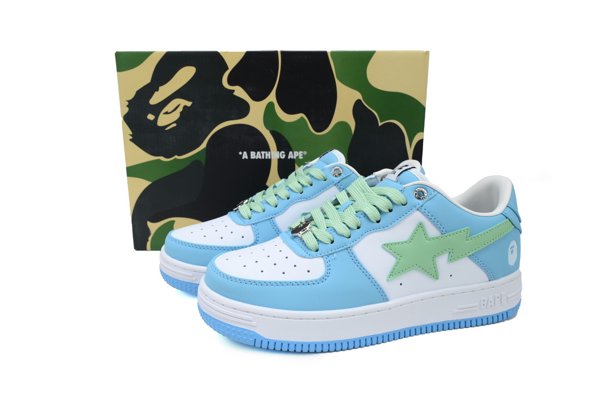 A BATHING APE Bape STA Blue Green 1H70-191-005