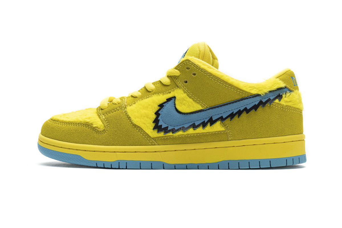 Grateful Dead x Nike SB Dunk Low Yellow Bear CJ5378-700