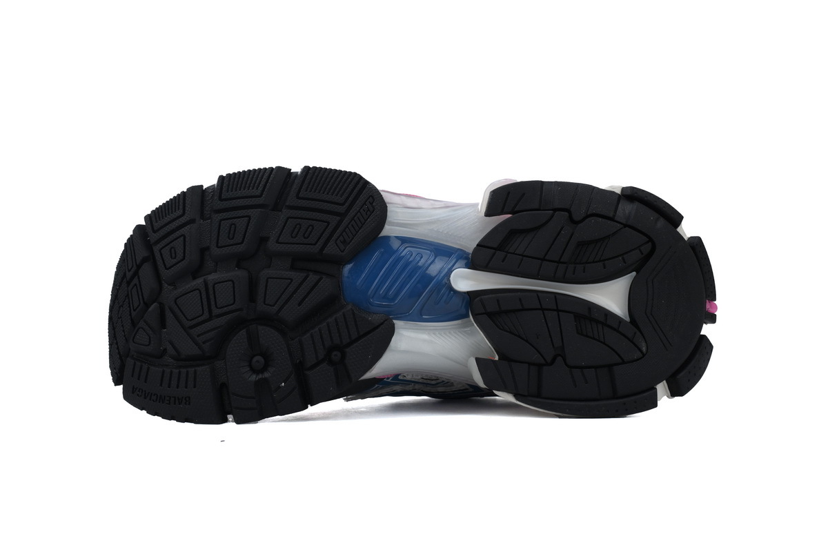 Balenciaga Runner White Blue Red 677402 W3RB6 9645