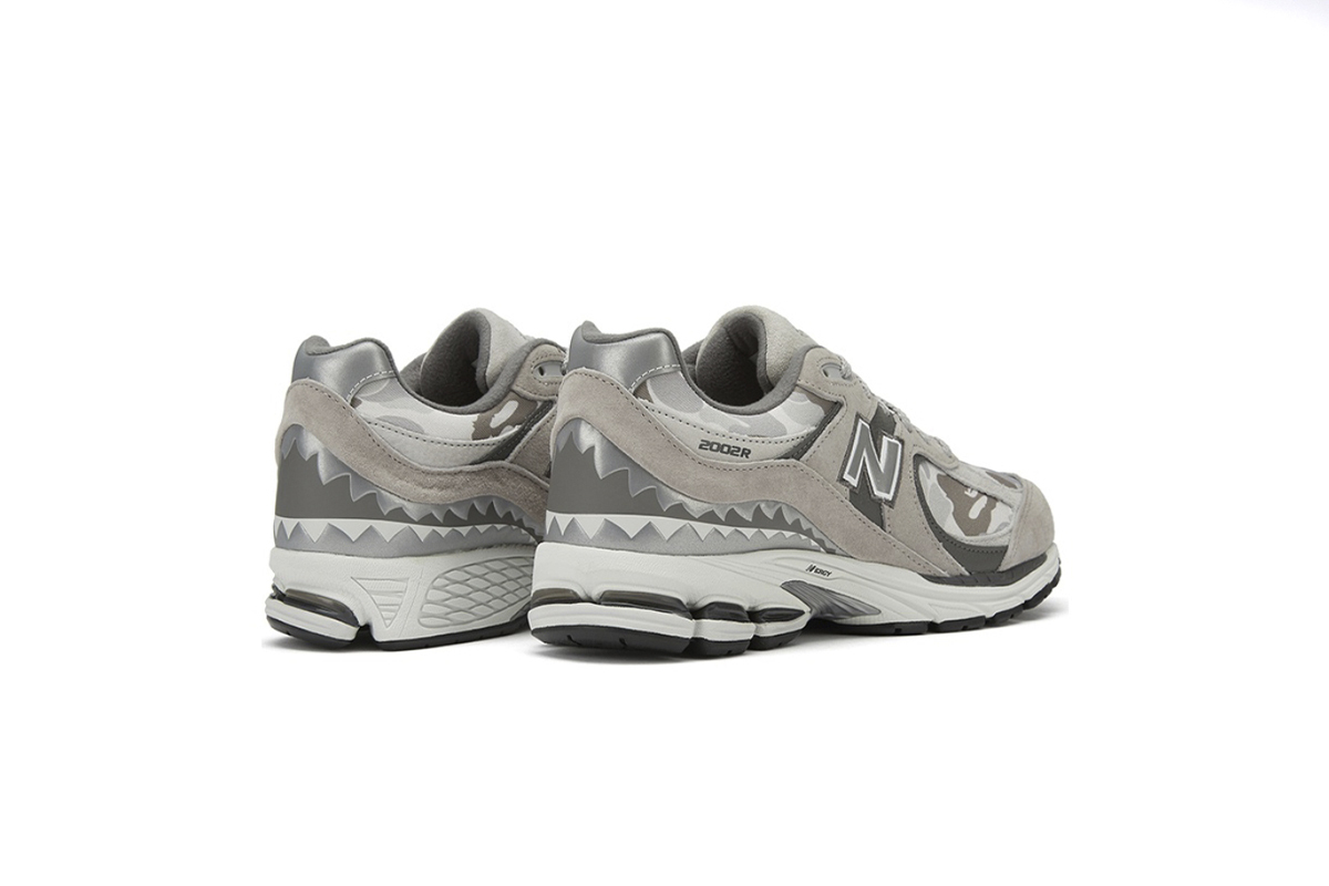 New Balance 2002R BAPE Grey M2002RBG