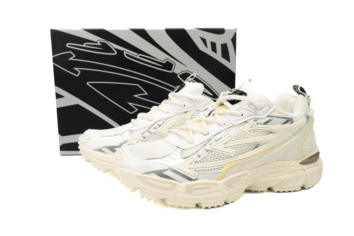 OFF-WHITE Be Right Back Out Of Yellow White