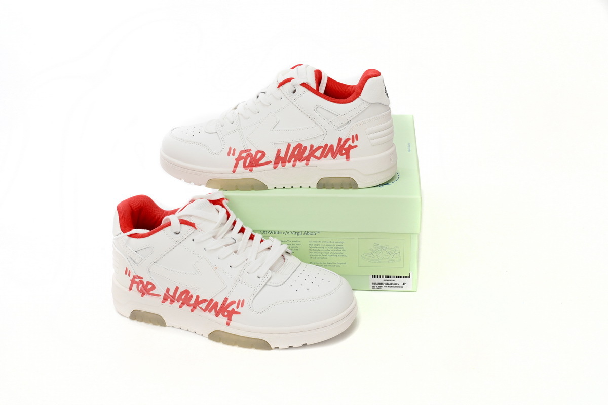 OFF-WHITE Out Of Office Rice White OMIA189 C99LEA00 30125