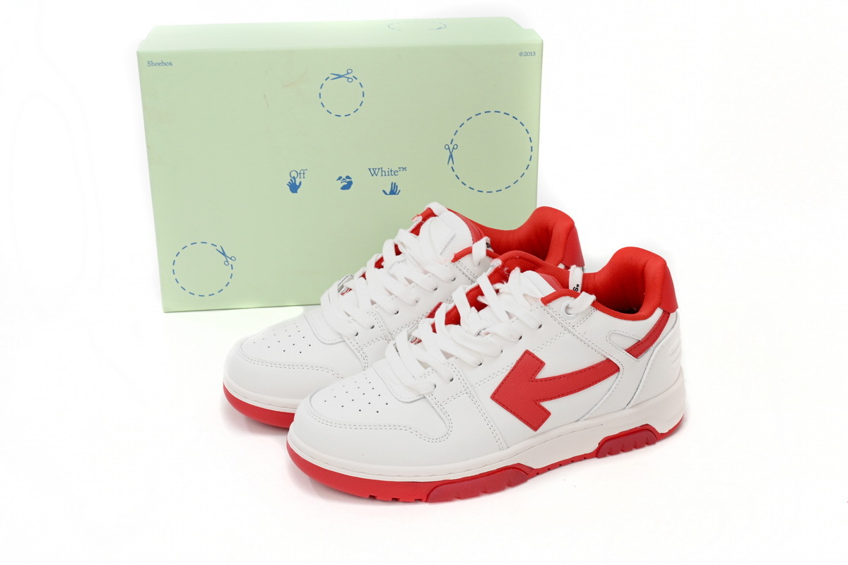 OFF-WHITE Out Of Office White Red OMIA189 C99LEA00 10125