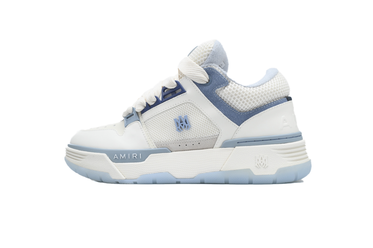 AMIRI MA-1 White Blue