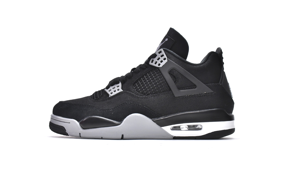 Jordan 4 Retro Black Canvas DH7138-006