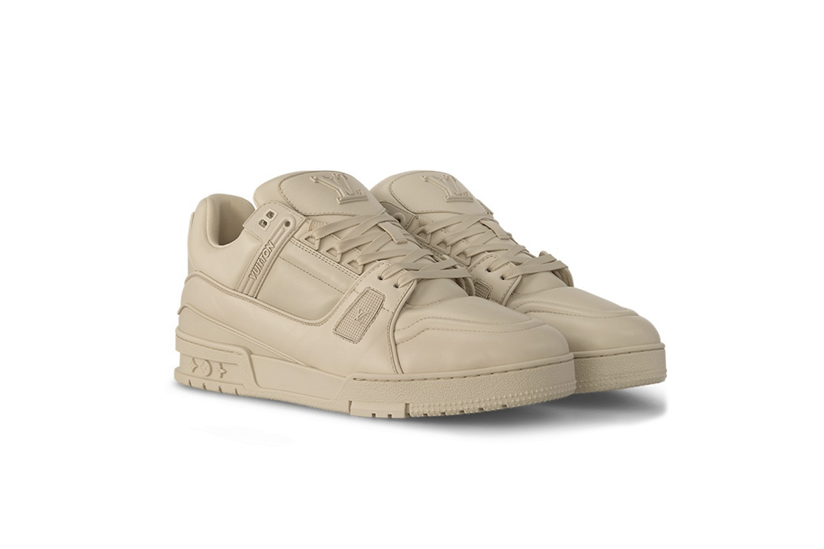 Louis Vuitton Trainer Triple Beige 1AC5BM