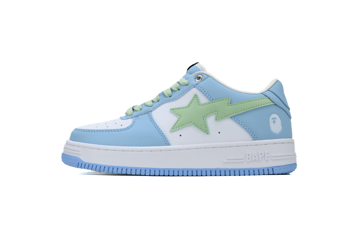 A BATHING APE Bape STA Blue Green 1H70-191-005