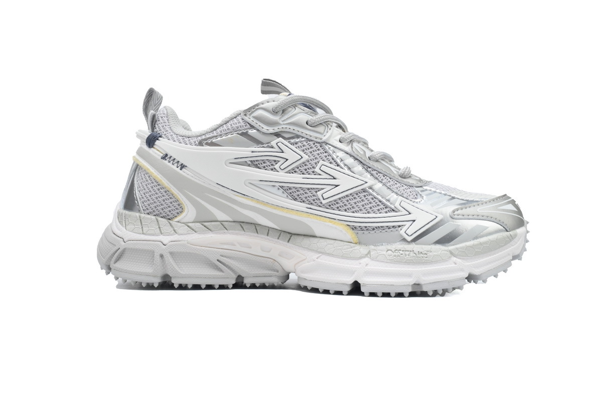 OFF-WHITE Be Right Back Military White Gray