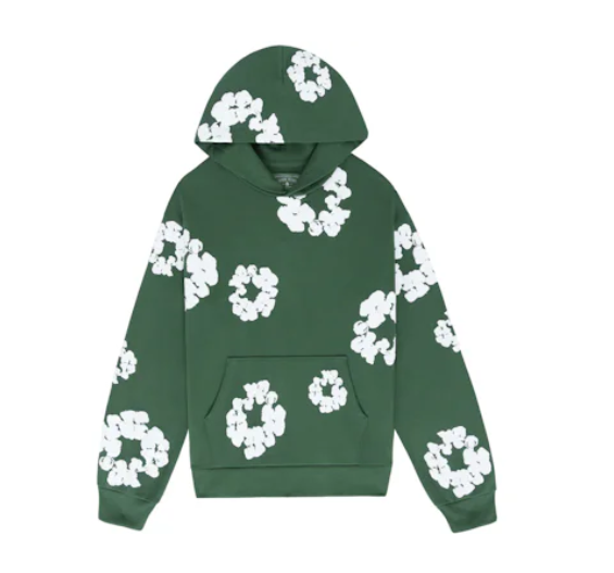Denim Tears Cotton Wreath Sweatshirt Hoodie Green