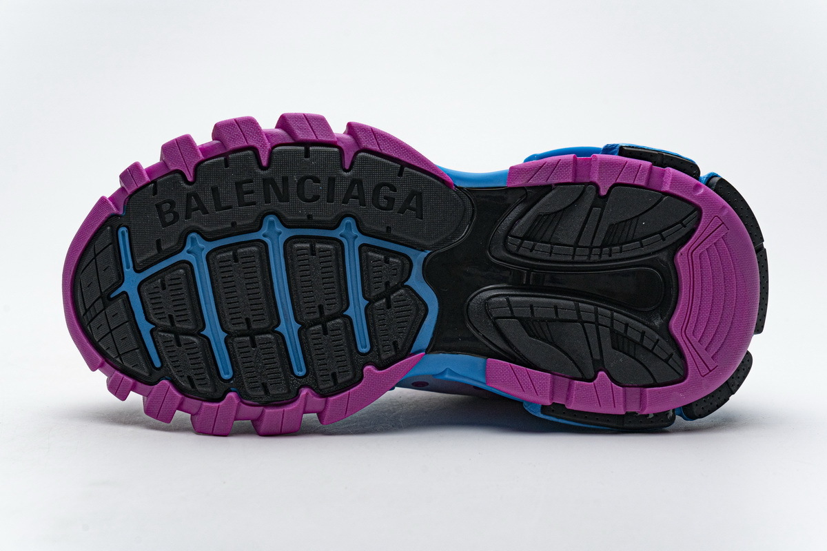 Balenciaga Track Tess S Blue Pink Silver 542436 W1GC1 4051