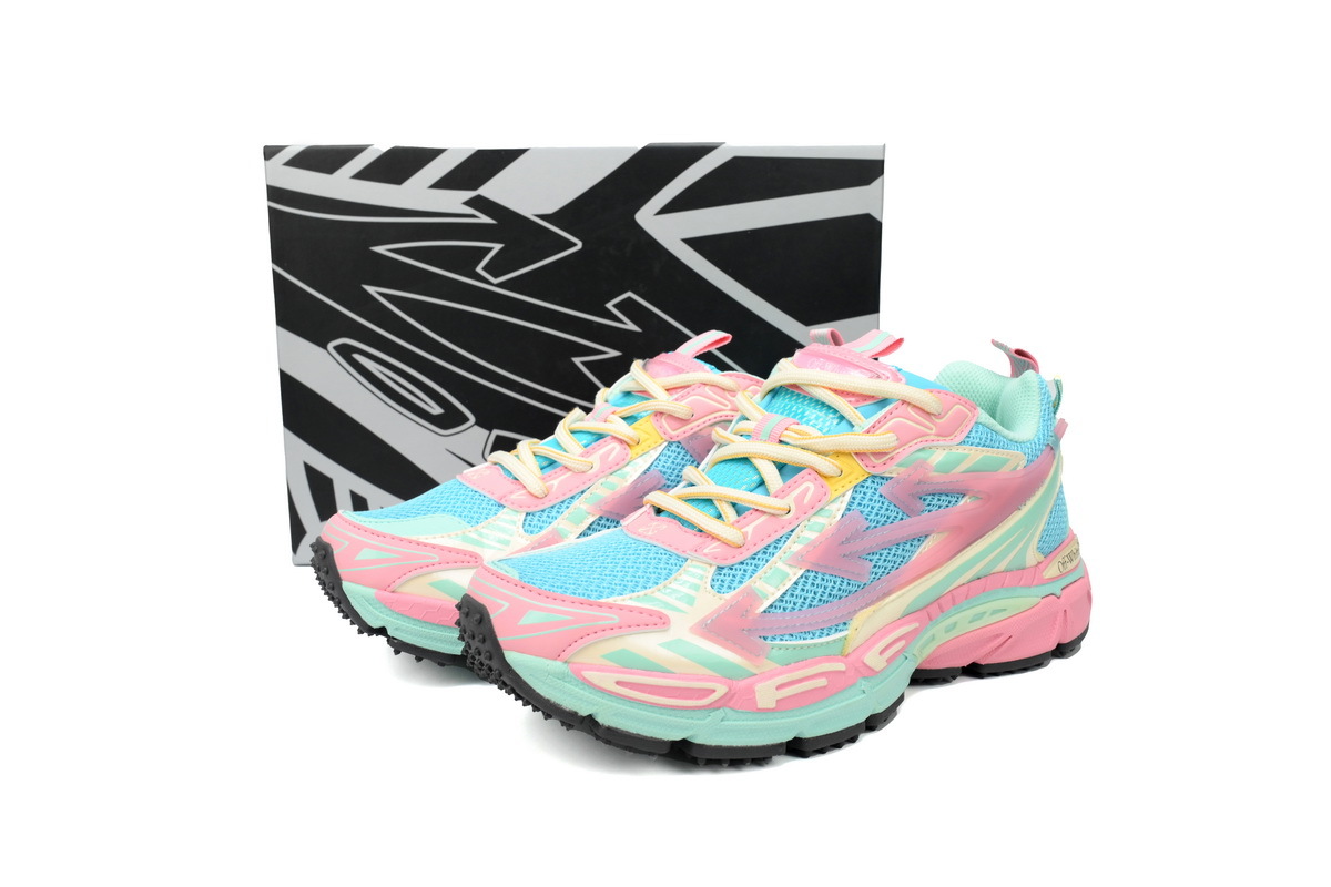 OFF-WHITE Be Right Back Out Of Blue Pink Blue