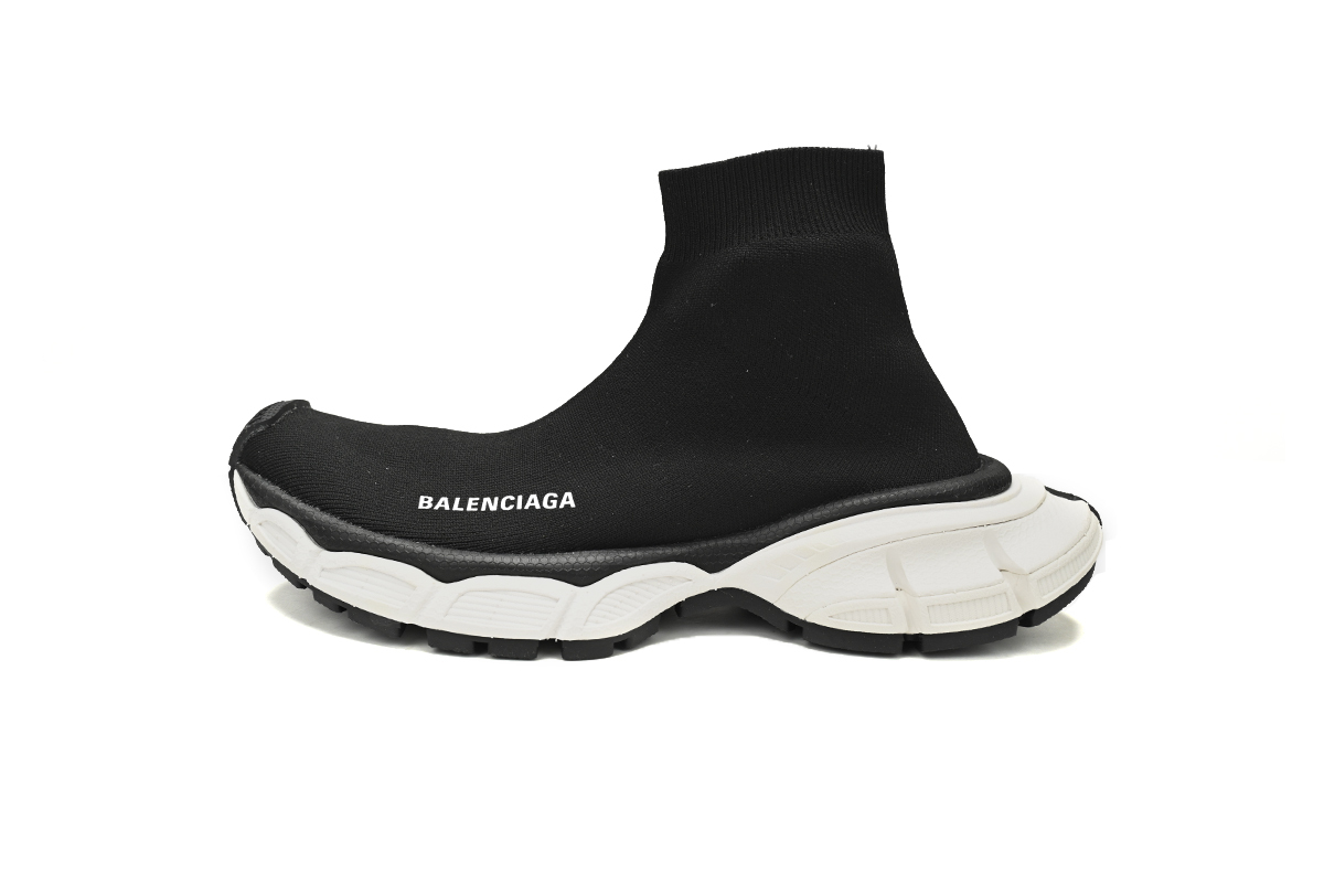 Balenciaga 3xl Sock Triple Sneakers Black White