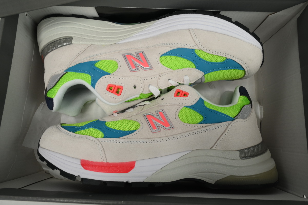 New Balance 992 White Blue M992DA