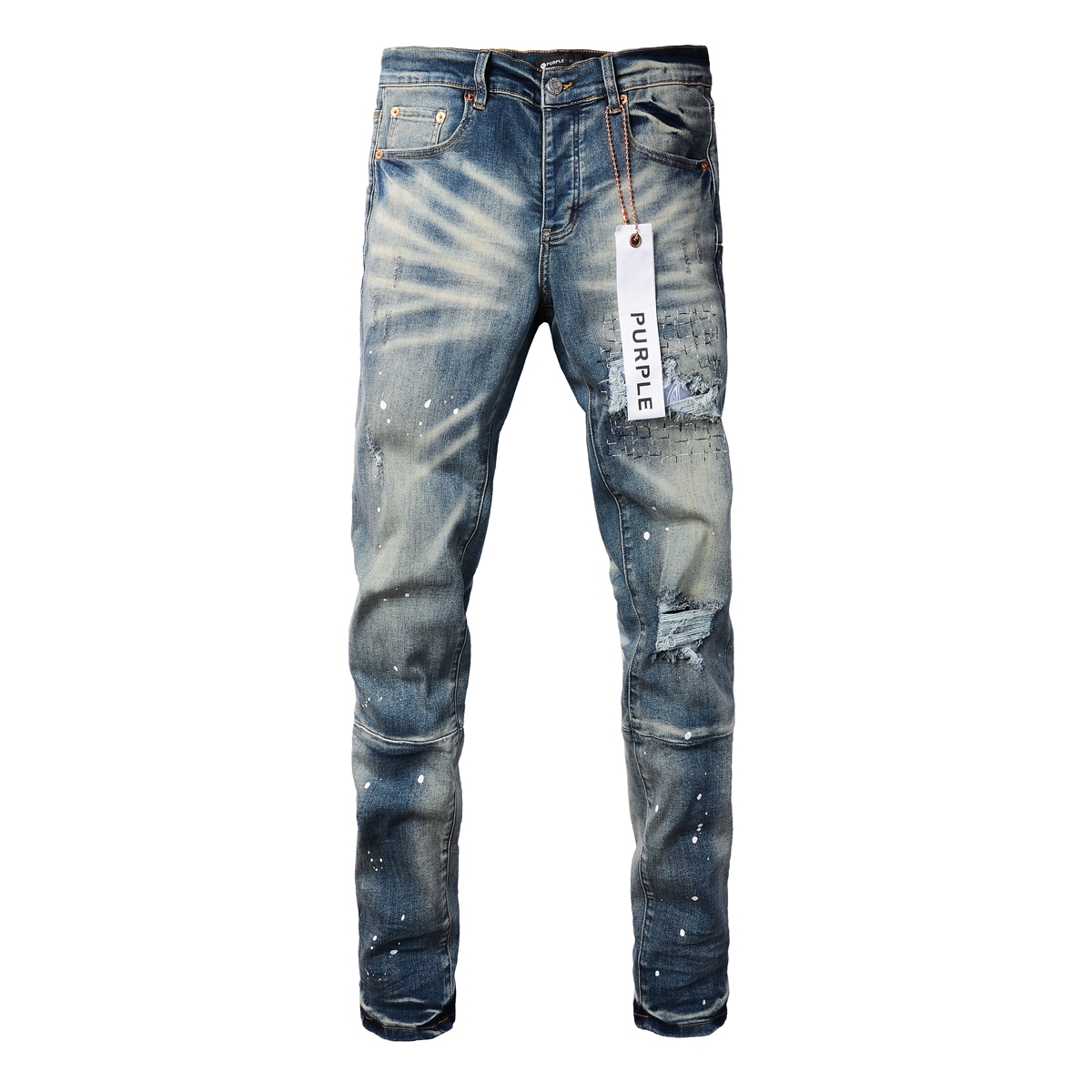 Purple Jeans Gradient light blue 016