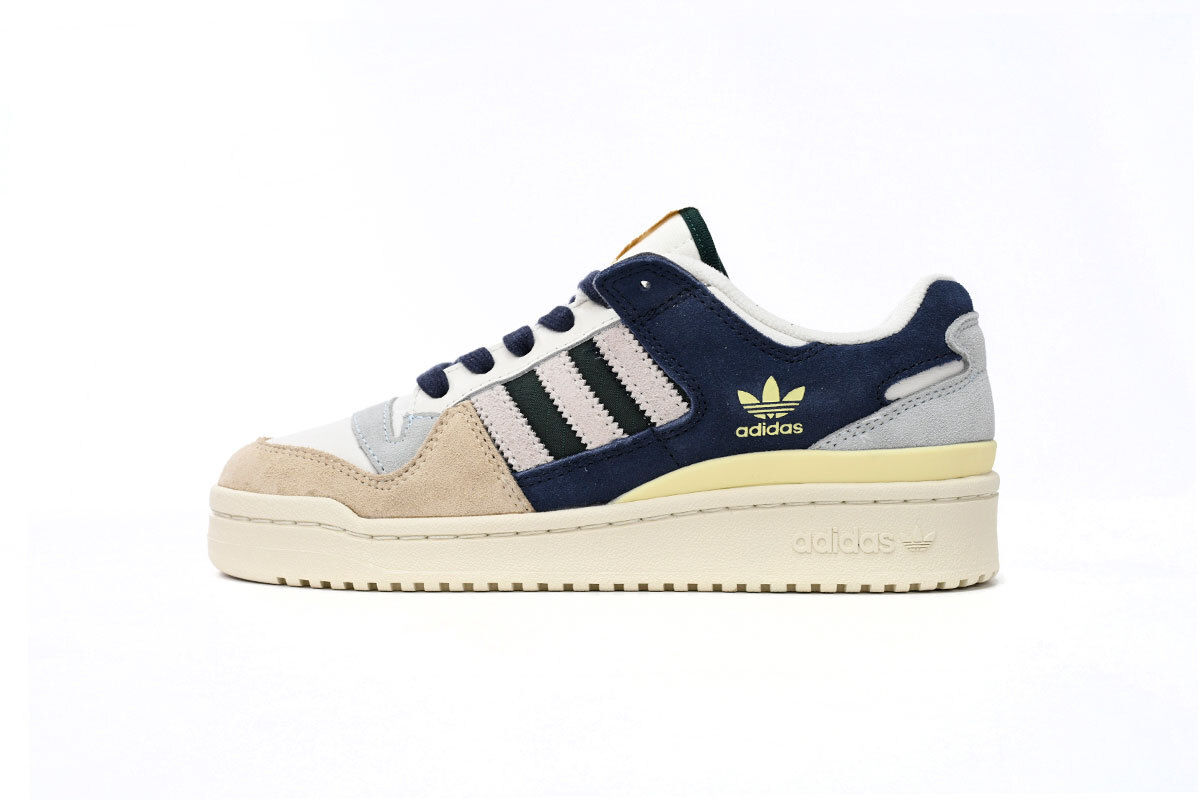 Atmos x adidas Forum Low Gray blue Brown GW4332