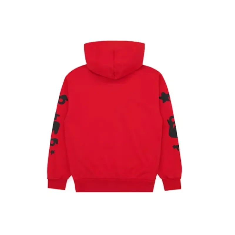 Sp5der Beluga Hoodie Red
