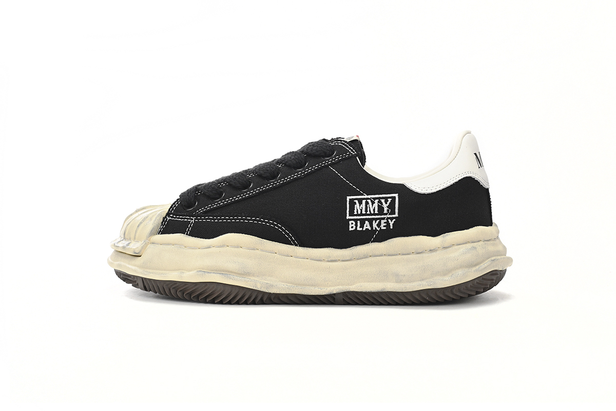 Maison MIHARA YASUHIRO BlakeyVintage White Black Low NO.790