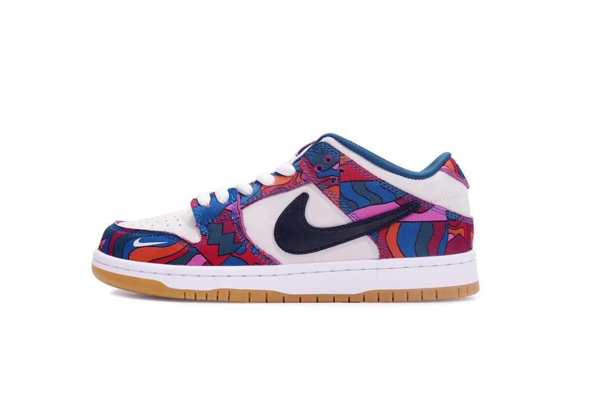 Parra x Nike SB Dunk Low Pro QS Abstract Art DH7695-600