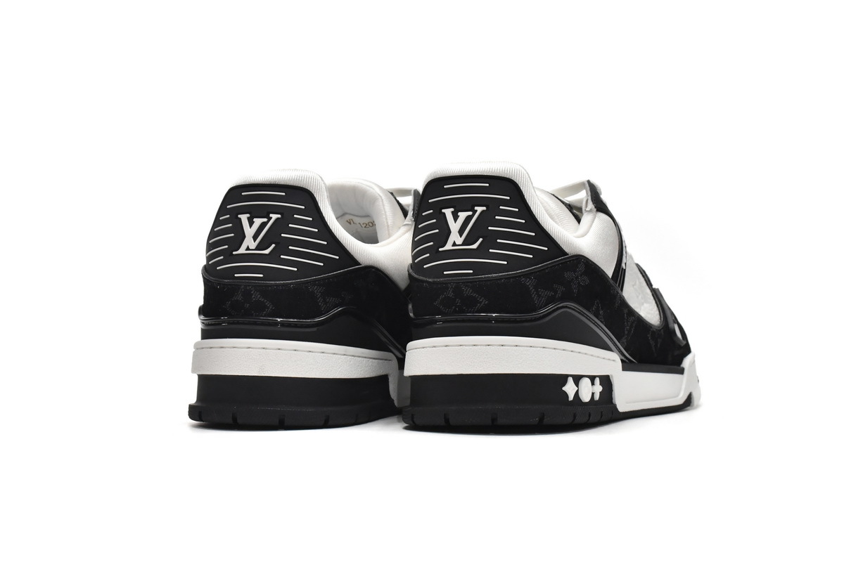 Louis Vuitton Trainer White Black VL1202