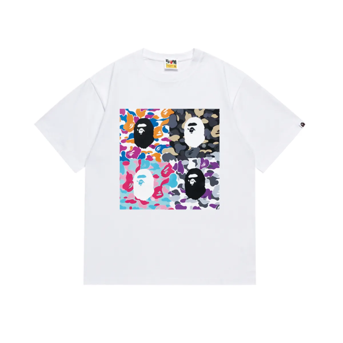 BAPE T-shirt White/Black 141
