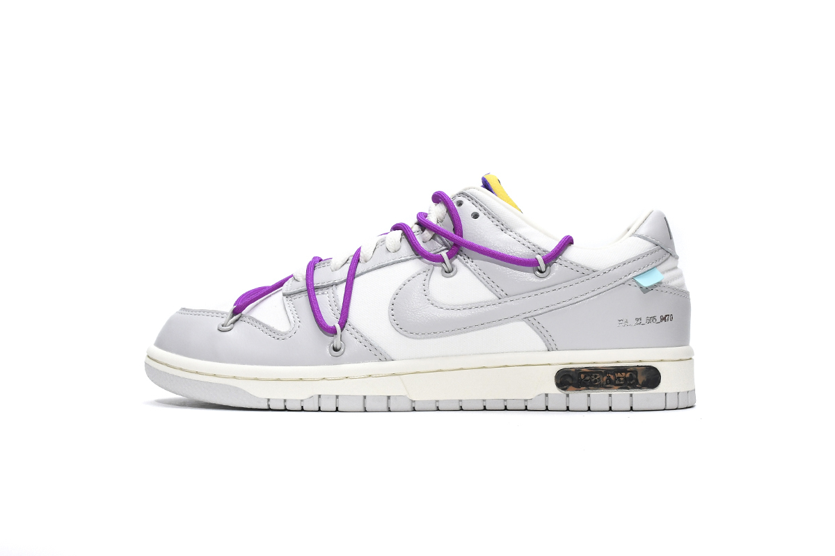 OFF WHITE x Nike Dunk SB Low The 50 NO.28 DM1602-111