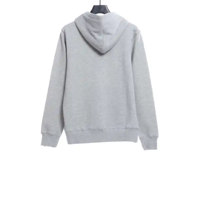 BAPE Pullover Hoodie Heather Grey