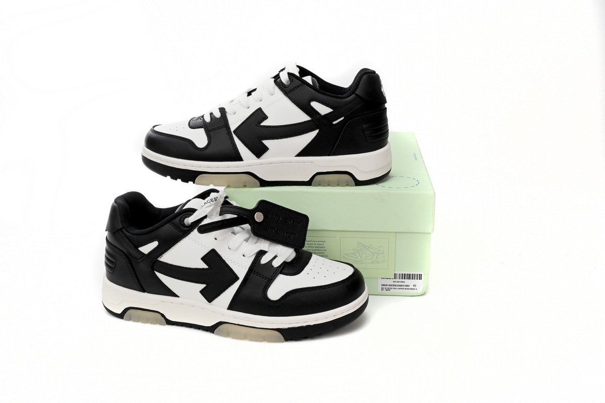 OFF-WHITE Out Of Office Black And White OMIA189 C99LEA00 11004