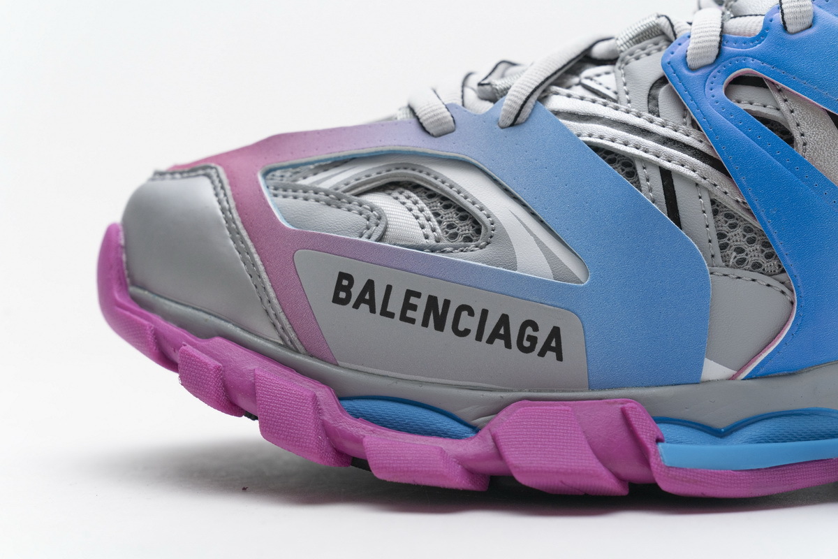 Balenciaga Track Tess S Blue Pink Silver 542436 W1GC1 4051