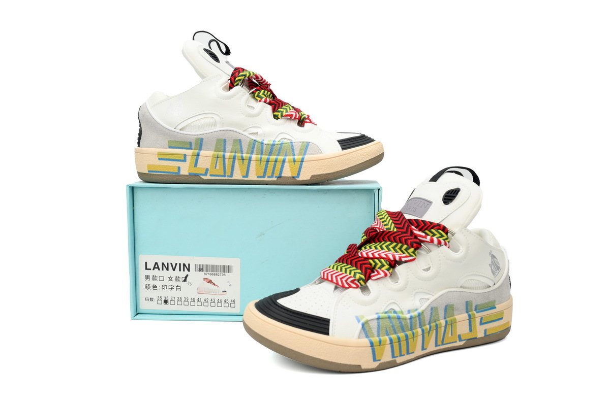 LANVIN White White Painted