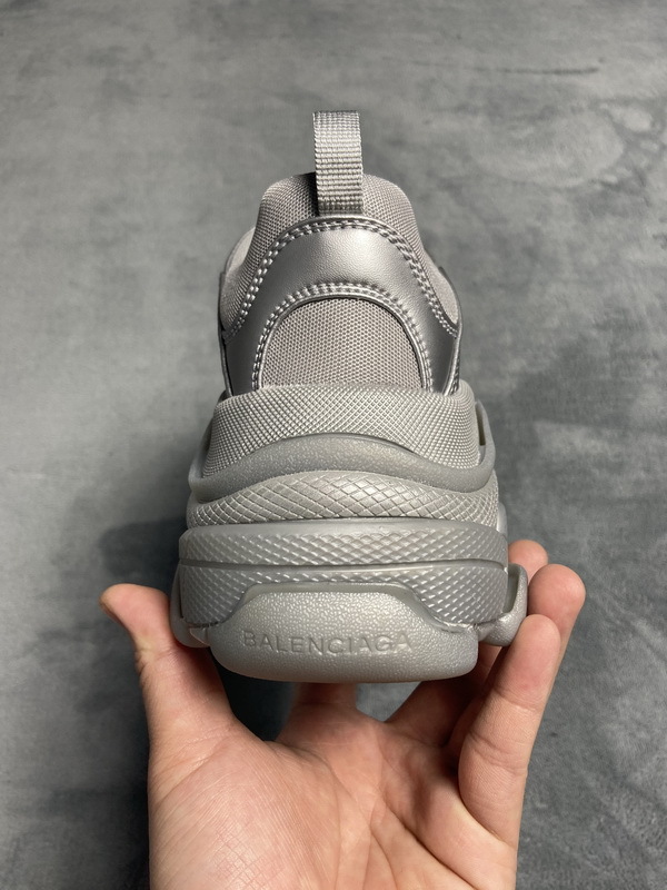 Balenciaga Triple S Light Gray Silver 536737 W2FS2 8100