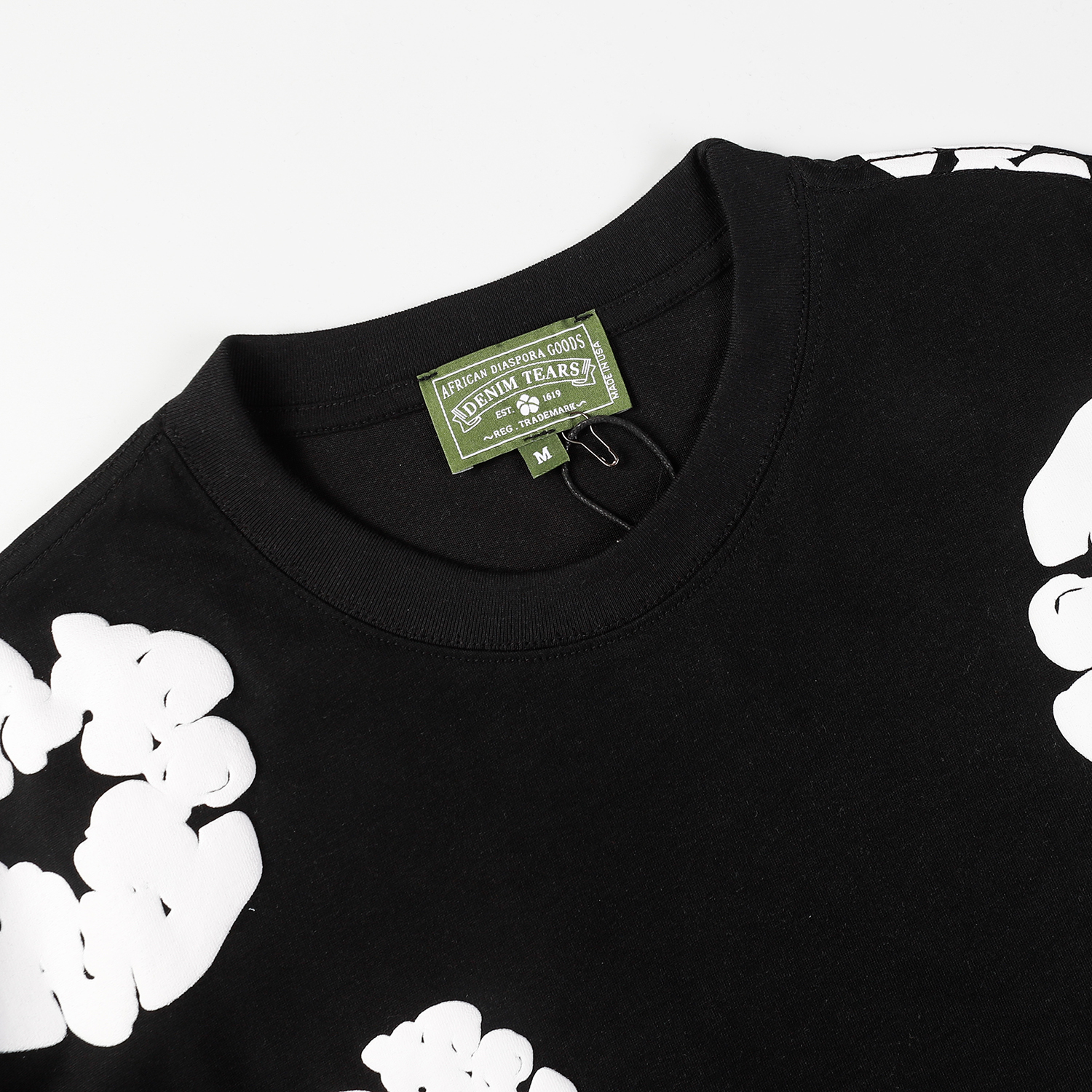 Denim Tears The Cotton Wreath T-shirt Black