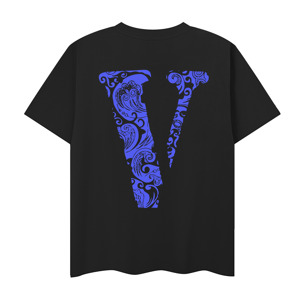 VLONE Paisley Cashew Flower T-shirt Black