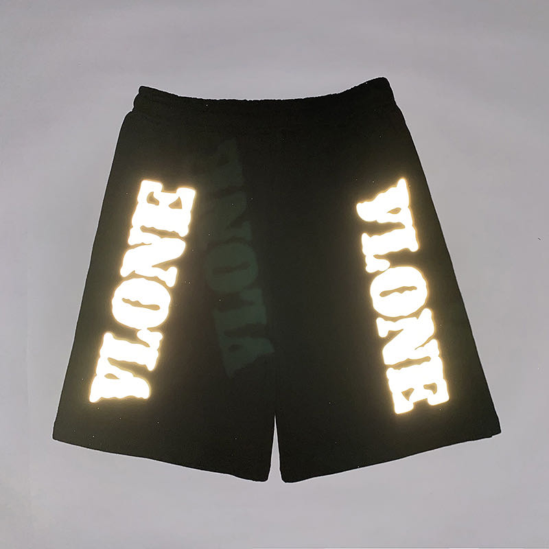 Vlone Reflective Shorts Black