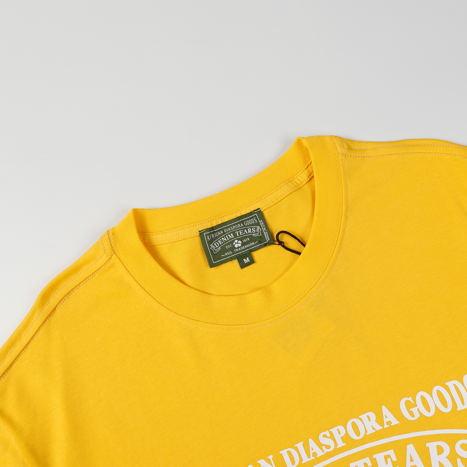 Denim Tears Cotton T-shirt Yellow