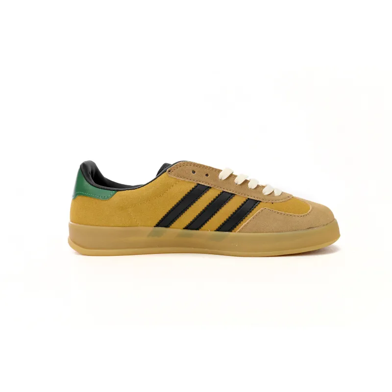 Adidas x Gucci Gazelle Yellow Velvet Green