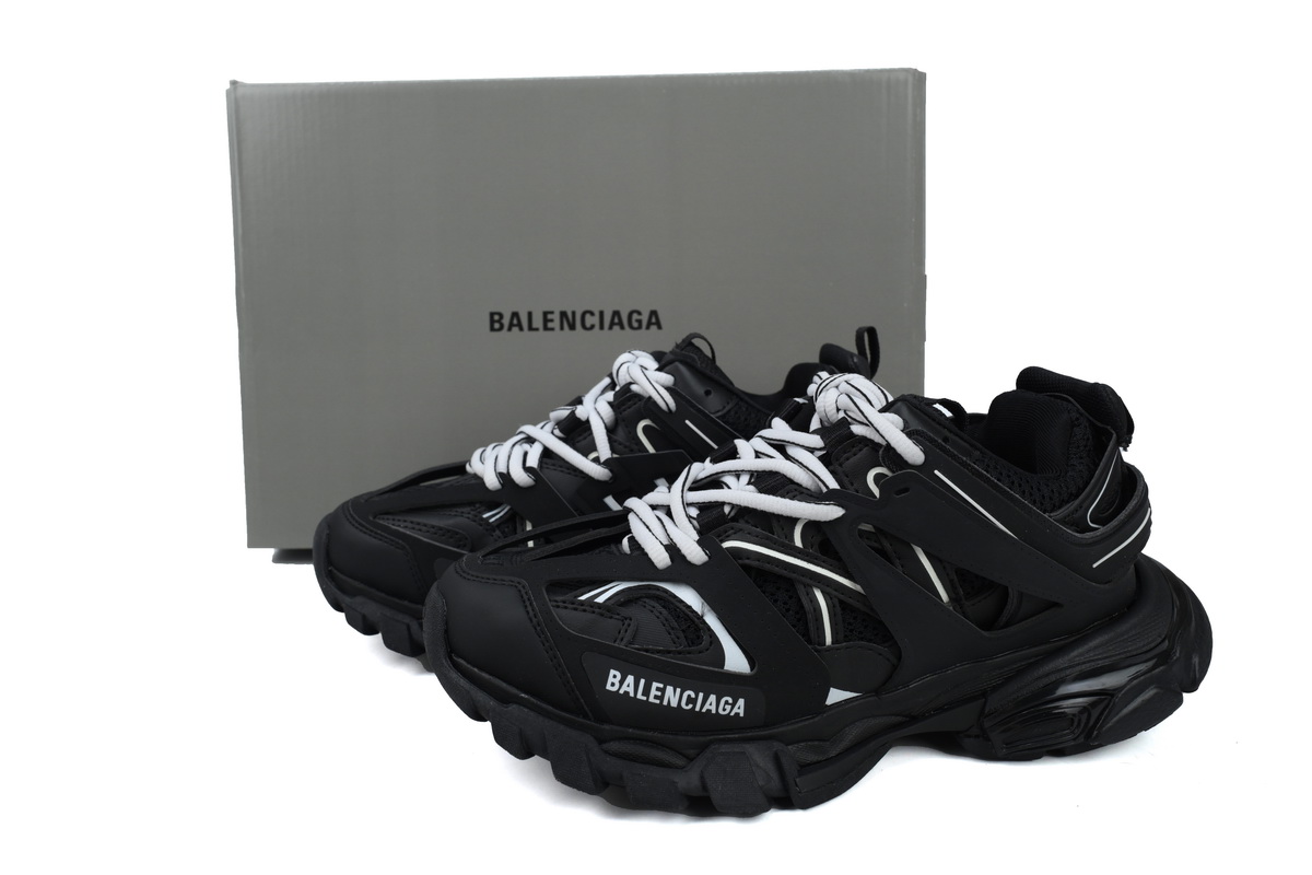 Balenciaga Track Sneaker Black and White